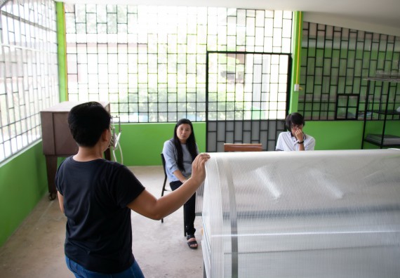 ภาพกิจกรรม คณะวิทยาศาสตร์และเทคโนโลยี จัดติดตามการสร้างเครือข่ายความร่วมมือทางวิจัย และการติดตามผลการนำผลการวิจัยเพื่อพัฒนาชุมชนและความยั่งยืนของงานวิจัย