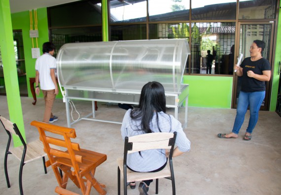 ภาพกิจกรรม คณะวิทยาศาสตร์และเทคโนโลยี จัดติดตามการสร้างเครือข่ายความร่วมมือทางวิจัย และการติดตามผลการนำผลการวิจัยเพื่อพัฒนาชุมชนและความยั่งยืนของงานวิจัย