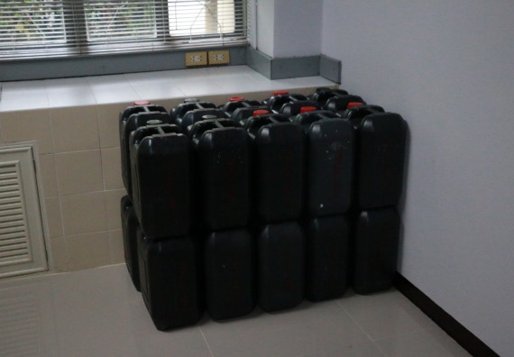 ภาพกิจกรรม ศูนย์วิทยาศาสตร์และวิทยาศาสตร์ประยุกต์ ได้จัดกิจกรรม การกำจัดสารเคมีอันตราย จากห้องปฏิบัติการ