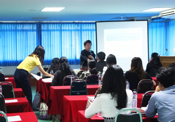 ภาพกิจกรรม คณะวิทยาศาสตร์และเทคโนโลยี เข้าร่วม โครงการพัฒนาสมรรถนะวิจัย เรื่อง การออกแบบและเทคนิคการทำวิจัยเพื่อพัฒนาท้องถิ่น