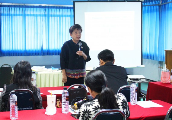 ภาพกิจกรรม คณะวิทยาศาสตร์และเทคโนโลยี เข้าร่วม โครงการพัฒนาสมรรถนะวิจัย เรื่อง การออกแบบและเทคนิคการทำวิจัยเพื่อพัฒนาท้องถิ่น