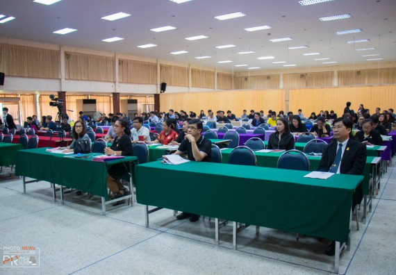 ภาพกิจกรรม คณะวิทยาศาสตร์และเทคโนโลยี เข้าร่วม โครงการอบรม เรื่อง การบริหารหลักสูตรตามกรอบมาตรฐานคุณวุฒิ