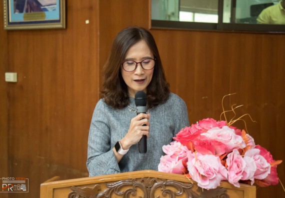 ภาพกิจกรรม คณะวิทยาศาสตร์และเทคโนโลยี เข้าร่วม โครงการอบรม เรื่อง การบริหารหลักสูตรตามกรอบมาตรฐานคุณวุฒิ