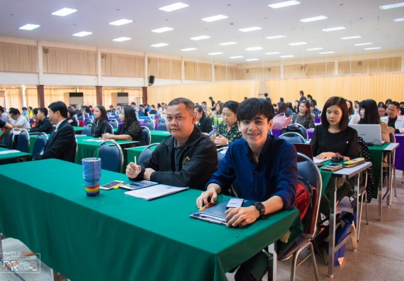 ภาพกิจกรรม คณะวิทยาศาสตร์และเทคโนโลยี เข้าร่วม โครงการอบรม เรื่อง การบริหารหลักสูตรตามกรอบมาตรฐานคุณวุฒิ