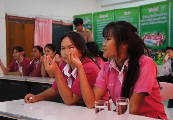 ภาพกิจกรรม โปรแกรมชีววิทยา จัดกิจกรรมบริการวิชาการแนะแนวการศึกษาโปรแกรมชีววิทยา