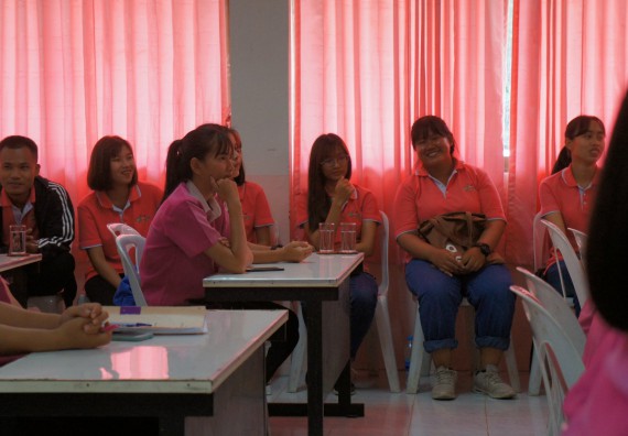 ภาพกิจกรรม โปรแกรมชีววิทยา จัดกิจกรรมบริการวิชาการแนะแนวการศึกษาโปรแกรมชีววิทยา