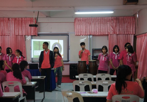 ภาพกิจกรรม โปรแกรมชีววิทยา จัดกิจกรรมบริการวิชาการแนะแนวการศึกษาโปรแกรมชีววิทยา