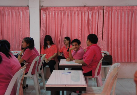 ภาพกิจกรรม โปรแกรมชีววิทยา จัดกิจกรรมบริการวิชาการแนะแนวการศึกษาโปรแกรมชีววิทยา