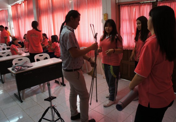 ภาพกิจกรรม โปรแกรมชีววิทยา จัดกิจกรรมบริการวิชาการแนะแนวการศึกษาโปรแกรมชีววิทยา