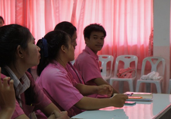 ภาพกิจกรรม โปรแกรมชีววิทยา จัดกิจกรรมบริการวิชาการแนะแนวการศึกษาโปรแกรมชีววิทยา