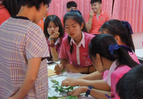 ภาพกิจกรรม โปรแกรมชีววิทยา จัดกิจกรรมบริการวิชาการแนะแนวการศึกษาโปรแกรมชีววิทยา