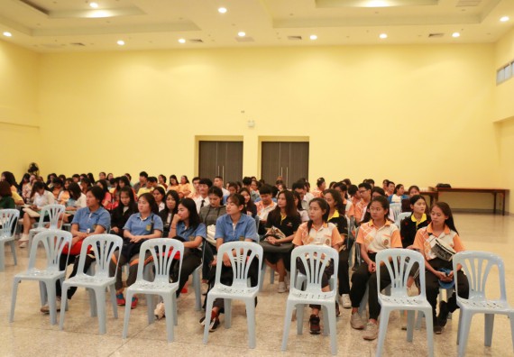 ภาพกิจกรรม คณะวิทยาศาสตร์และเทคโนโลยี จัดกิจกรรมเตรียมความพร้อมเพื่อการทำงาน