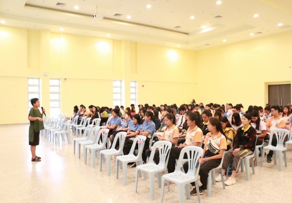 ภาพกิจกรรม คณะวิทยาศาสตร์และเทคโนโลยี จัดกิจกรรมเตรียมความพร้อมเพื่อการทำงาน