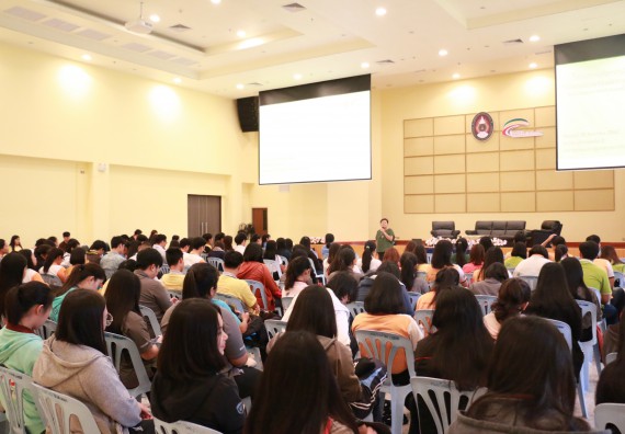 ภาพกิจกรรม คณะวิทยาศาสตร์และเทคโนโลยี จัดกิจกรรมเตรียมความพร้อมเพื่อการทำงาน