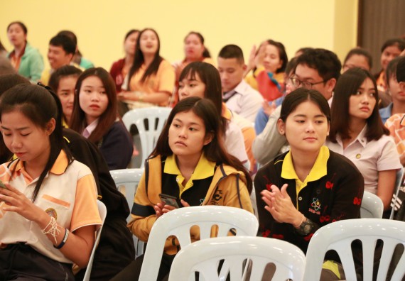 ภาพกิจกรรม คณะวิทยาศาสตร์และเทคโนโลยี จัดกิจกรรมเตรียมความพร้อมเพื่อการทำงาน