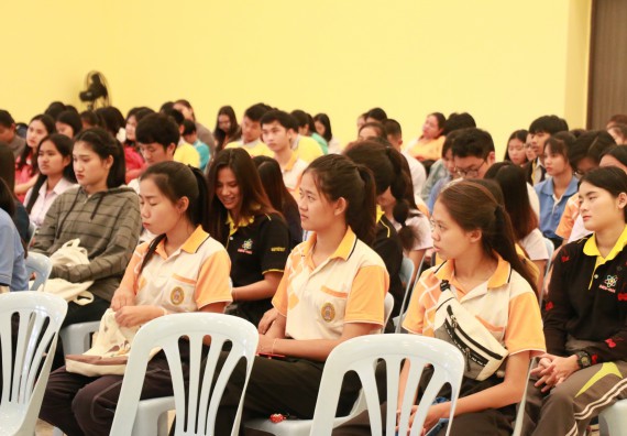 ภาพกิจกรรม คณะวิทยาศาสตร์และเทคโนโลยี จัดกิจกรรมเตรียมความพร้อมเพื่อการทำงาน