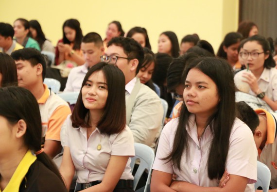 ภาพกิจกรรม คณะวิทยาศาสตร์และเทคโนโลยี จัดกิจกรรมเตรียมความพร้อมเพื่อการทำงาน