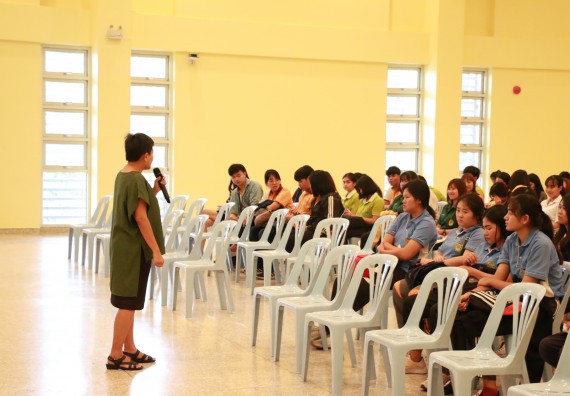 ภาพกิจกรรม คณะวิทยาศาสตร์และเทคโนโลยี จัดกิจกรรมเตรียมความพร้อมเพื่อการทำงาน