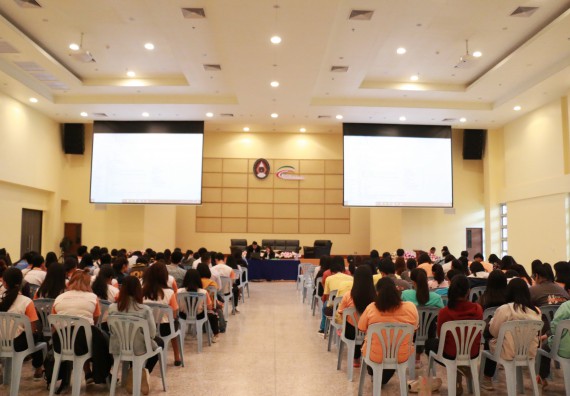 ภาพกิจกรรม คณะวิทยาศาสตร์และเทคโนโลยี จัดกิจกรรมเตรียมความพร้อมเพื่อการทำงาน