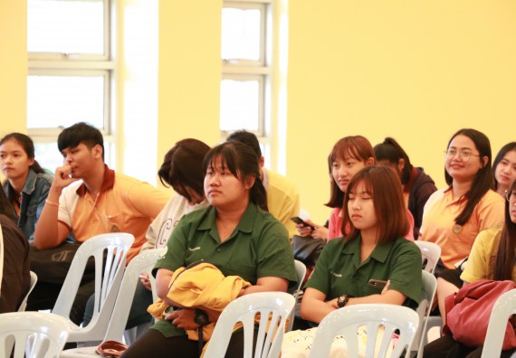 ภาพกิจกรรม คณะวิทยาศาสตร์และเทคโนโลยี จัดกิจกรรมเตรียมความพร้อมเพื่อการทำงาน