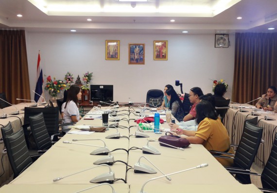 ภาพกิจกรรม คณะวิทยาศาสตร์และเทคโนโลยี จัดประชุมเรื่อง การจัดค่ายวิทยาศาสตร์โรงเรียนสาธิตฯ