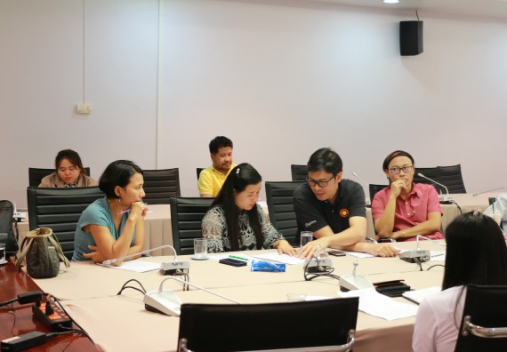 ภาพกิจกรรม คณะวิทยาศาสตร์และเทคโนโลยี จัดประชุมเรื่อง การจัดค่ายวิทยาศาสตร์โรงเรียนสาธิตฯ