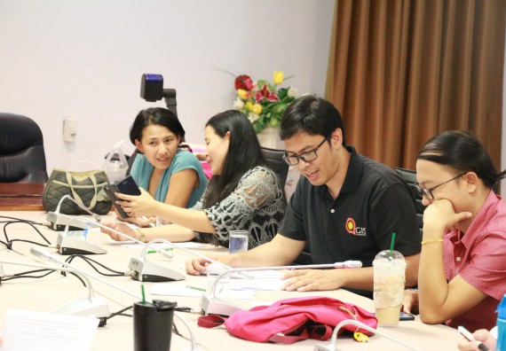 ภาพกิจกรรม คณะวิทยาศาสตร์และเทคโนโลยี จัดประชุมเรื่อง การจัดค่ายวิทยาศาสตร์โรงเรียนสาธิตฯ