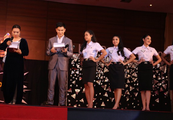 ภาพกิจกรรม นักศึกษาคณะวิทยาศาสตร์และเทคโนโลยี ชั้นปีที่ 1 เข้าร่วมกิจกรรมประกวดเฟรชชี่ ปีการศึกษา 2562 