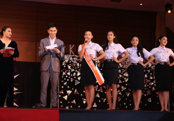 ภาพกิจกรรม นักศึกษาคณะวิทยาศาสตร์และเทคโนโลยี ชั้นปีที่ 1 เข้าร่วมกิจกรรมประกวดเฟรชชี่ ปีการศึกษา 2562 