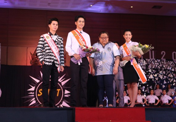 ภาพกิจกรรม นักศึกษาคณะวิทยาศาสตร์และเทคโนโลยี ชั้นปีที่ 1 เข้าร่วมกิจกรรมประกวดเฟรชชี่ ปีการศึกษา 2562 