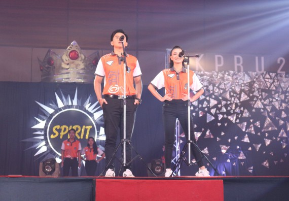 ภาพกิจกรรม นักศึกษาคณะวิทยาศาสตร์และเทคโนโลยี ชั้นปีที่ 1 เข้าร่วมกิจกรรมประกวดเฟรชชี่ ปีการศึกษา 2562 