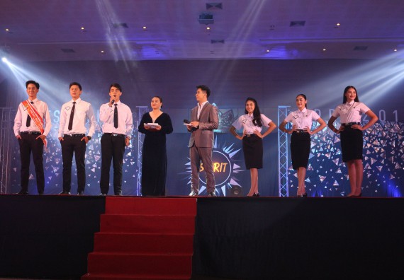 ภาพกิจกรรม นักศึกษาคณะวิทยาศาสตร์และเทคโนโลยี ชั้นปีที่ 1 เข้าร่วมกิจกรรมประกวดเฟรชชี่ ปีการศึกษา 2562 