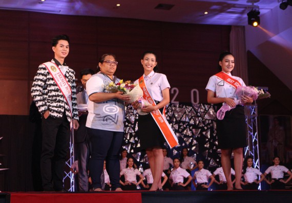 ภาพกิจกรรม นักศึกษาคณะวิทยาศาสตร์และเทคโนโลยี ชั้นปีที่ 1 เข้าร่วมกิจกรรมประกวดเฟรชชี่ ปีการศึกษา 2562 