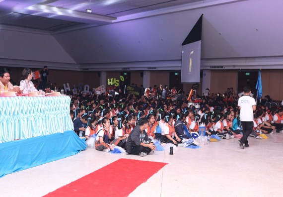 ภาพกิจกรรม นักศึกษาคณะวิทยาศาสตร์และเทคโนโลยี ชั้นปีที่ 1 เข้าร่วมกิจกรรมประกวดเฟรชชี่ ปีการศึกษา 2562 