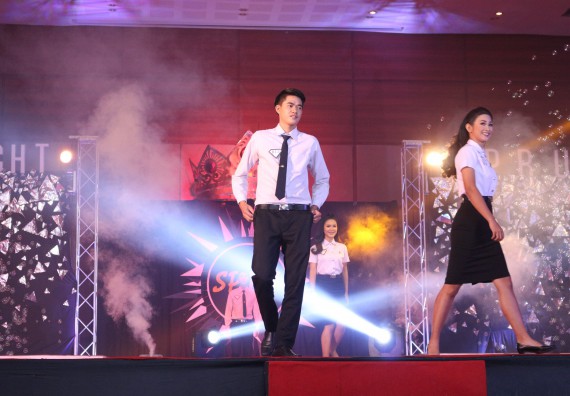 ภาพกิจกรรม นักศึกษาคณะวิทยาศาสตร์และเทคโนโลยี ชั้นปีที่ 1 เข้าร่วมกิจกรรมประกวดเฟรชชี่ ปีการศึกษา 2562 