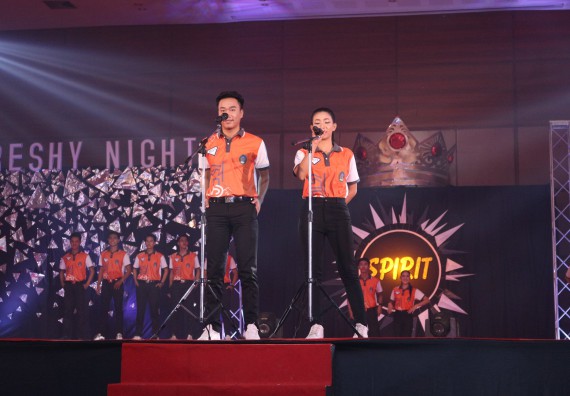 ภาพกิจกรรม นักศึกษาคณะวิทยาศาสตร์และเทคโนโลยี ชั้นปีที่ 1 เข้าร่วมกิจกรรมประกวดเฟรชชี่ ปีการศึกษา 2562 