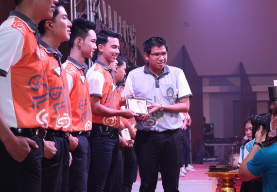 ภาพกิจกรรม นักศึกษาคณะวิทยาศาสตร์และเทคโนโลยี ชั้นปีที่ 1 เข้าร่วมกิจกรรมประกวดเฟรชชี่ ปีการศึกษา 2562 