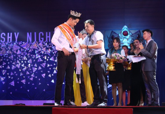 ภาพกิจกรรม นักศึกษาคณะวิทยาศาสตร์และเทคโนโลยี ชั้นปีที่ 1 เข้าร่วมกิจกรรมประกวดเฟรชชี่ ปีการศึกษา 2562 