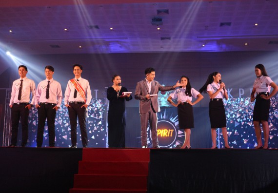 ภาพกิจกรรม นักศึกษาคณะวิทยาศาสตร์และเทคโนโลยี ชั้นปีที่ 1 เข้าร่วมกิจกรรมประกวดเฟรชชี่ ปีการศึกษา 2562 