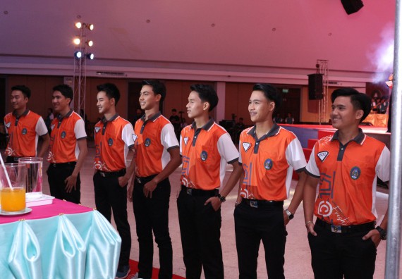 ภาพกิจกรรม นักศึกษาคณะวิทยาศาสตร์และเทคโนโลยี ชั้นปีที่ 1 เข้าร่วมกิจกรรมประกวดเฟรชชี่ ปีการศึกษา 2562 