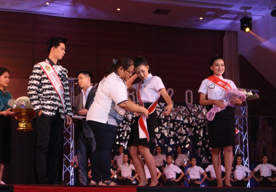 ภาพกิจกรรม นักศึกษาคณะวิทยาศาสตร์และเทคโนโลยี ชั้นปีที่ 1 เข้าร่วมกิจกรรมประกวดเฟรชชี่ ปีการศึกษา 2562 