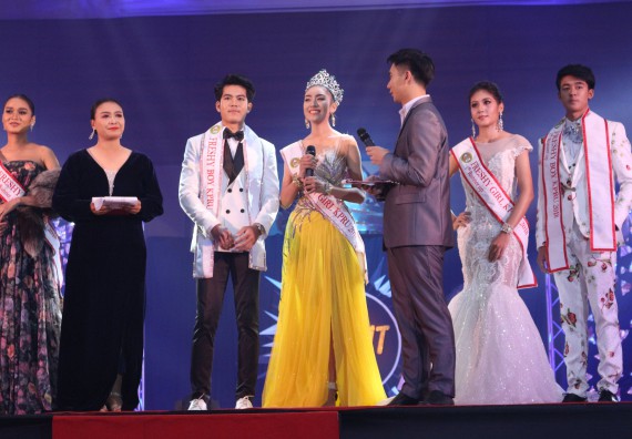 ภาพกิจกรรม นักศึกษาคณะวิทยาศาสตร์และเทคโนโลยี ชั้นปีที่ 1 เข้าร่วมกิจกรรมประกวดเฟรชชี่ ปีการศึกษา 2562 