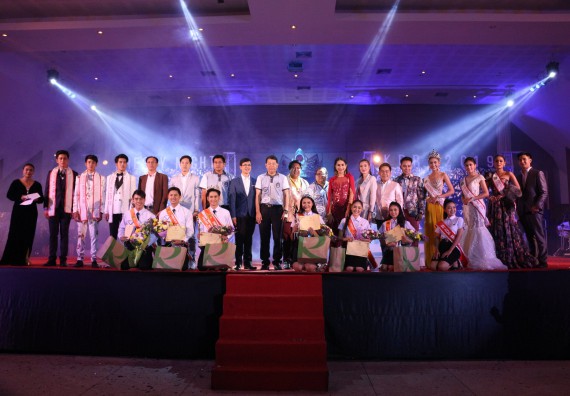 ภาพกิจกรรม นักศึกษาคณะวิทยาศาสตร์และเทคโนโลยี ชั้นปีที่ 1 เข้าร่วมกิจกรรมประกวดเฟรชชี่ ปีการศึกษา 2562 