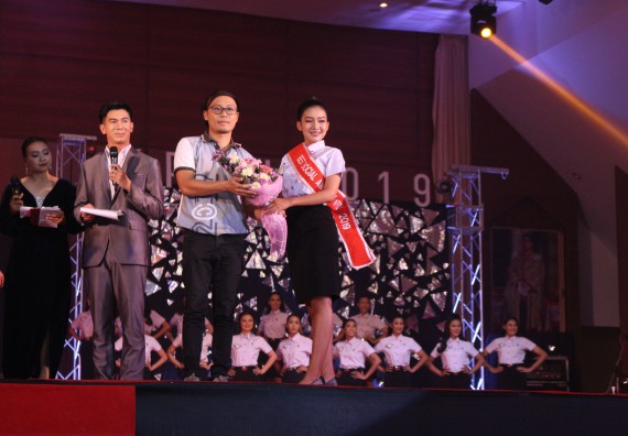 ภาพกิจกรรม นักศึกษาคณะวิทยาศาสตร์และเทคโนโลยี ชั้นปีที่ 1 เข้าร่วมกิจกรรมประกวดเฟรชชี่ ปีการศึกษา 2562 