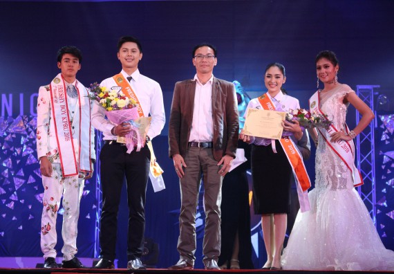 ภาพกิจกรรม นักศึกษาคณะวิทยาศาสตร์และเทคโนโลยี ชั้นปีที่ 1 เข้าร่วมกิจกรรมประกวดเฟรชชี่ ปีการศึกษา 2562 