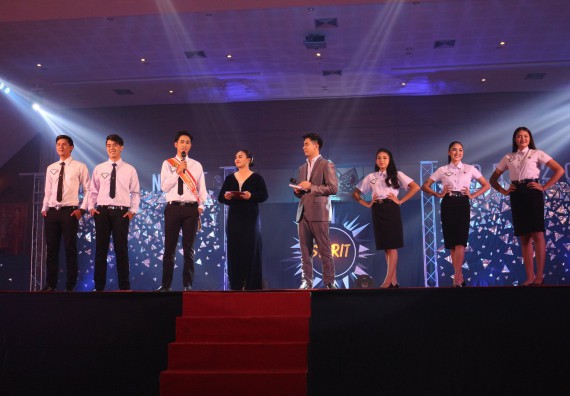 ภาพกิจกรรม นักศึกษาคณะวิทยาศาสตร์และเทคโนโลยี ชั้นปีที่ 1 เข้าร่วมกิจกรรมประกวดเฟรชชี่ ปีการศึกษา 2562 