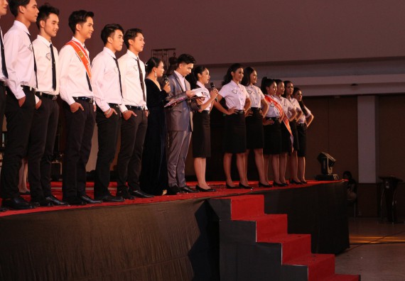 ภาพกิจกรรม นักศึกษาคณะวิทยาศาสตร์และเทคโนโลยี ชั้นปีที่ 1 เข้าร่วมกิจกรรมประกวดเฟรชชี่ ปีการศึกษา 2562 