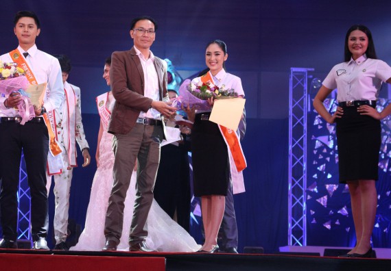 ภาพกิจกรรม นักศึกษาคณะวิทยาศาสตร์และเทคโนโลยี ชั้นปีที่ 1 เข้าร่วมกิจกรรมประกวดเฟรชชี่ ปีการศึกษา 2562 