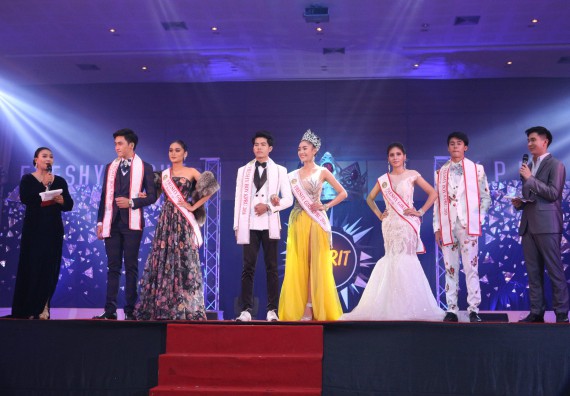 ภาพกิจกรรม นักศึกษาคณะวิทยาศาสตร์และเทคโนโลยี ชั้นปีที่ 1 เข้าร่วมกิจกรรมประกวดเฟรชชี่ ปีการศึกษา 2562 