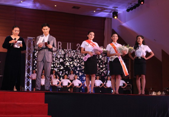 ภาพกิจกรรม นักศึกษาคณะวิทยาศาสตร์และเทคโนโลยี ชั้นปีที่ 1 เข้าร่วมกิจกรรมประกวดเฟรชชี่ ปีการศึกษา 2562 